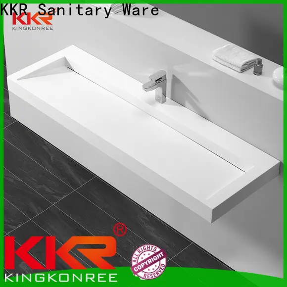 KingKonree small wall hung sink customized for bathroom 1
