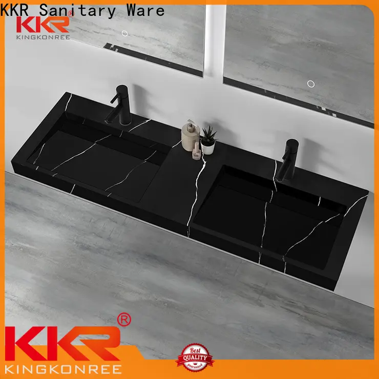KingKonree wall hung concrete sink design for home 1