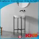 KingKonree black bathroom vanity above counter basin design for hotel 1