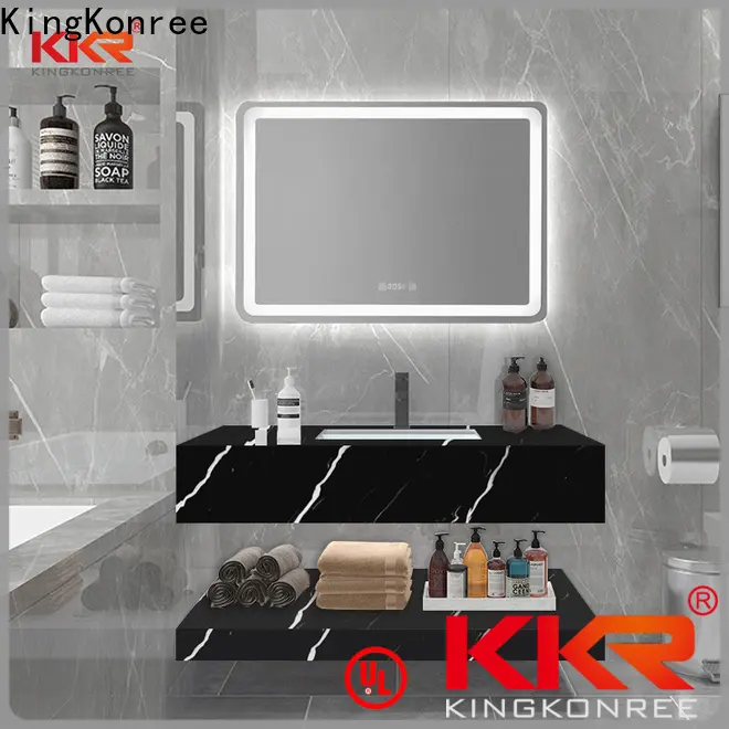 KingKonree bathroom stone wall mount sink design for bathroom 1