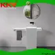 KingKonree durable freestanding vanity basins customized for motel 1