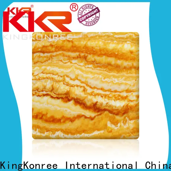 integrated translucent solid surface supplier for motel 1