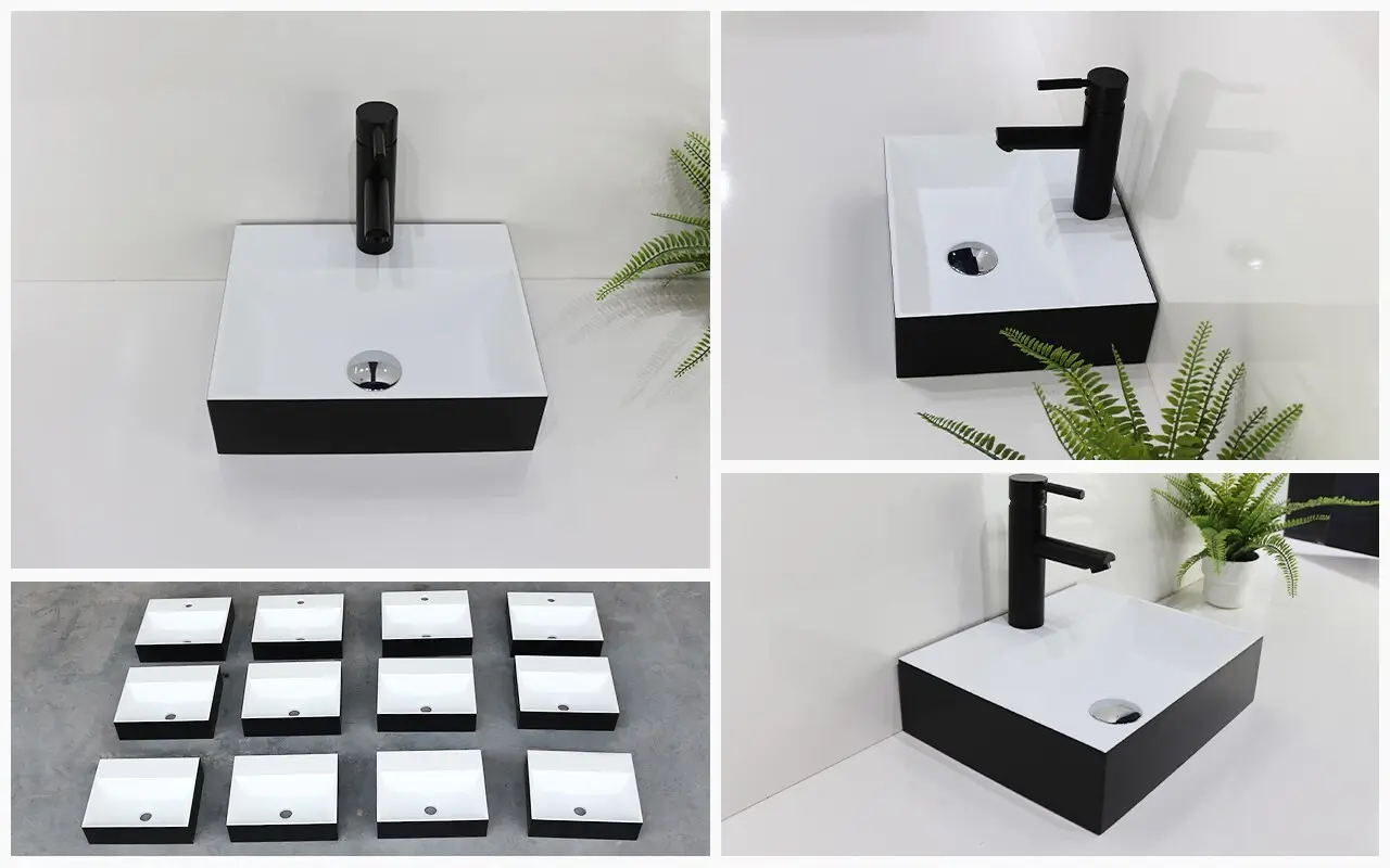 thin edge wall hung toilet and basin sink for home 4