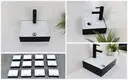 thin edge wall hung toilet and basin sink for home 4