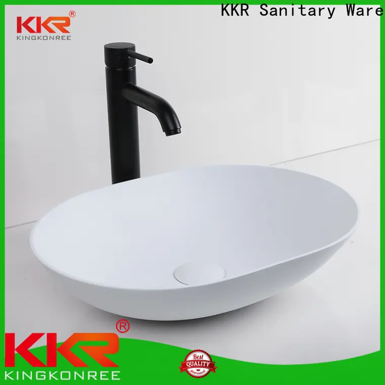 durable square above counter basin customized for restaurant 1