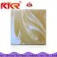 KingKonree white translucent countertop material under-mount for bathroom 1