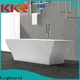 KingKonree black insulated freestanding bathtubs custom for hotel 1