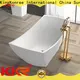 KingKonree oval stand alone bathtub custom for bathroom 1
