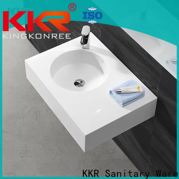 KingKonree length black wall hung sink sink for home 1