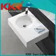 KingKonree length black wall hung sink sink for home 1