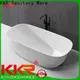 KingKonree oval stand alone bathtub ODM for hotel 1
