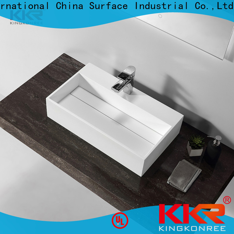 Thermoforming Square Above Counter Basin Design for Room | KingKonree