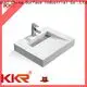 KingKonree modern wall hung basin supplier for bathroom 1