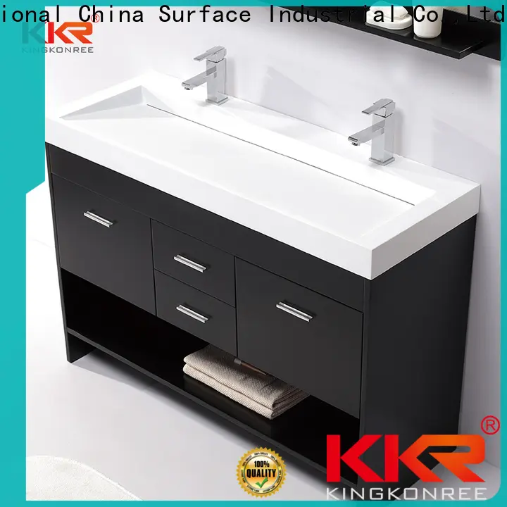 KingKonree bathroom vanity without basin manufacturer for motel 1