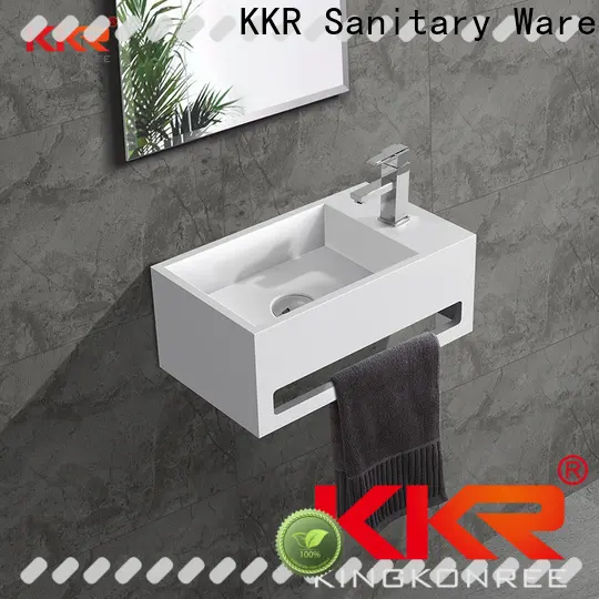 KingKonree black wall hung sink design for home1 1