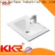 marble small cloakroom basin with cupboard sinks for hotel 1