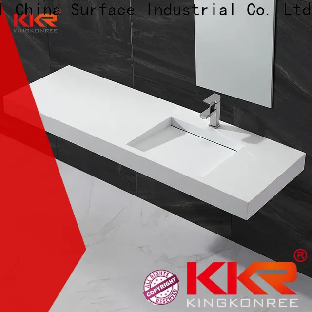 KingKonree double wall hung sink sink for bathroom 1