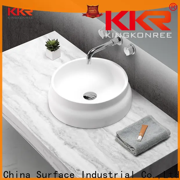 black rectangle above counter basin design for restaurant 1