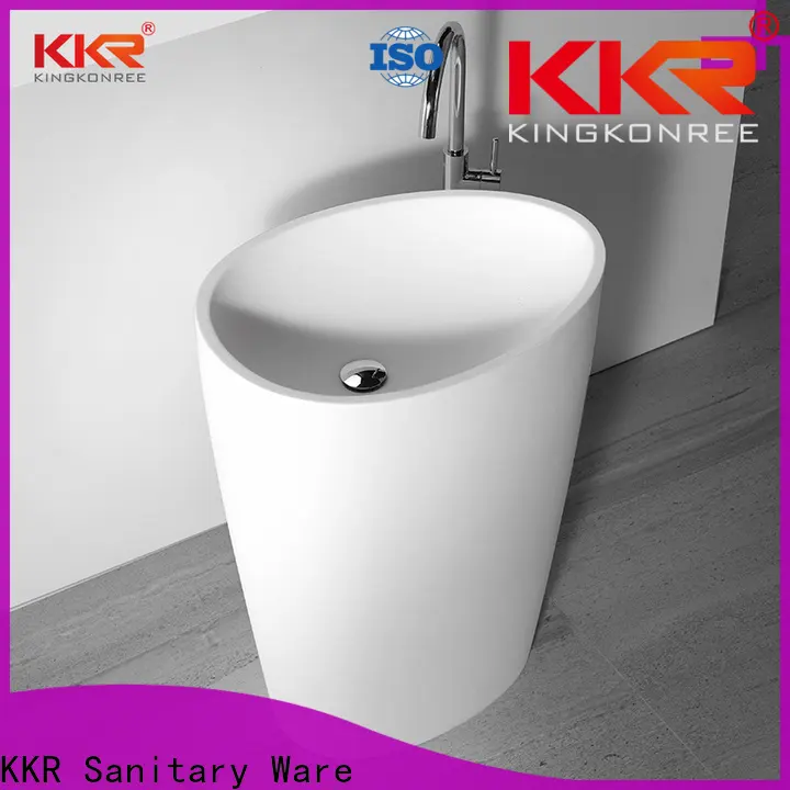 KingKonree professional free standing hand basin design for bathroom 1