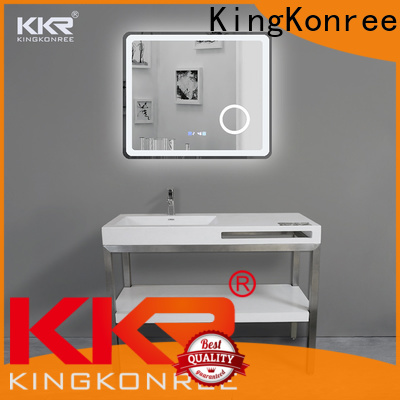 Grey 65 Inch Vanity Top with Sink Latest Design for Bathroom | KingKonree