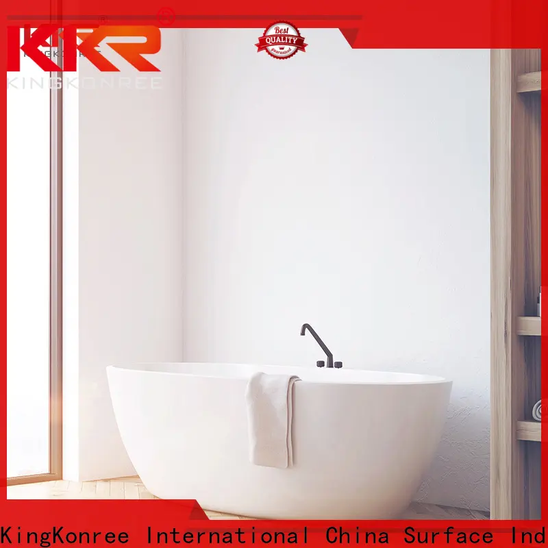KingKonree standard small stand alone bathtub custom for shower room 1