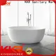 KingKonree resin freestanding bathtub at discount for hotel 1