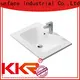 KingKonree pedestal basin with storage design for motel 1