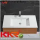 luxurious wall hung basin cabinet customized for hotel 1