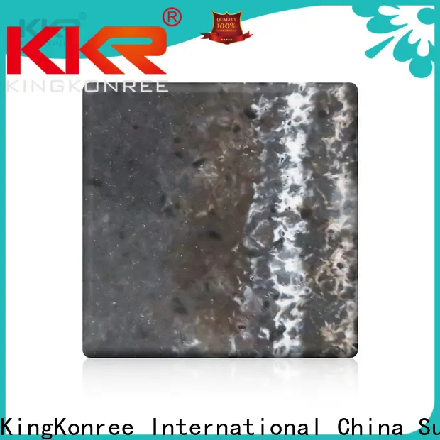 KingKonree acrylic solid surface sheet directly sale for hotel1 1