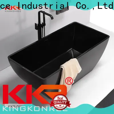 KingKonree black best free standing bathtubs ODM for bathroom 1
