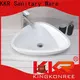 KingKonree sanitary ware above counter bathroom sink bowls cheap sample for hotel 1
