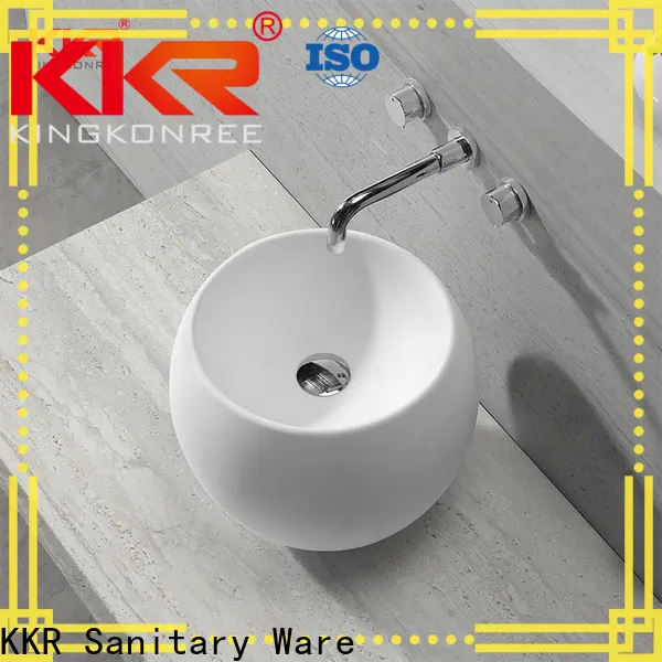 KingKonree sanitary ware above counter lavatory sink design for room 1