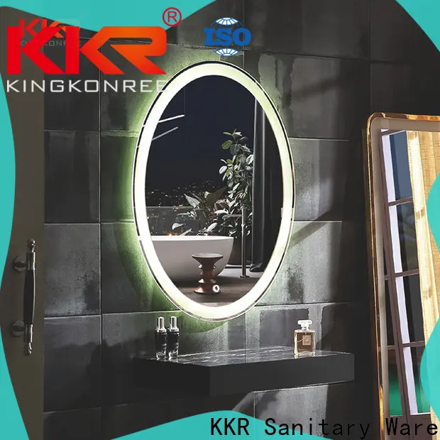 wall-mounted mirror led clock supplier for home 1