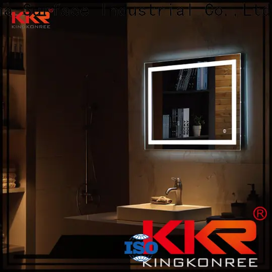KingKonree travel led light makeup mirror box supplier for home 1