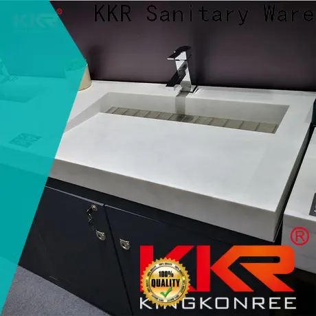 KingKonree straight basin vanity cabinet manufacturer for toilet 1