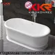 white free stand bath tubs ODM for hotel 1