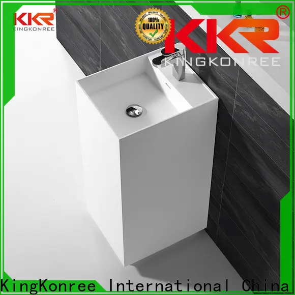 KingKonree bathroom free standing basins factory price for home 1