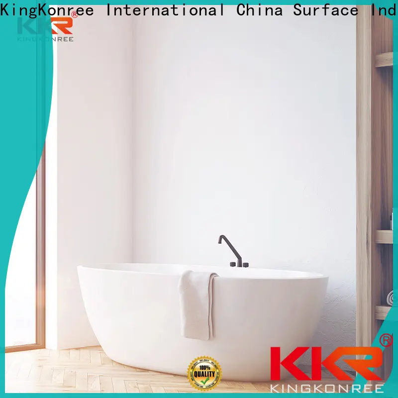 KingKonree on-sale solid surface bathtub supplier for hotel 1