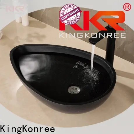 KingKonree square above counter bathroom sink cheap sample for home 1