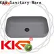 KingKonree sanitary ware above counter bathroom sink vanity cheap sample for room 1