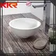 thermoforming above counter basin round customized for restaurant 1