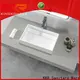 excellent above counter square bathroom sink supplier for hotel 1