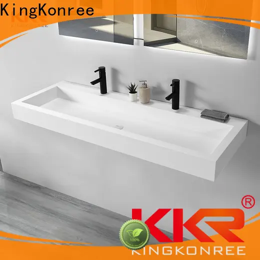 KingKonree wall hung cloakroom basin manufacturer for bathroom1 1