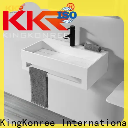 KingKonree modern wall hung sinks uk customized for hotel 1