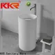 KingKonree round freestanding basin supplier for motel 1
