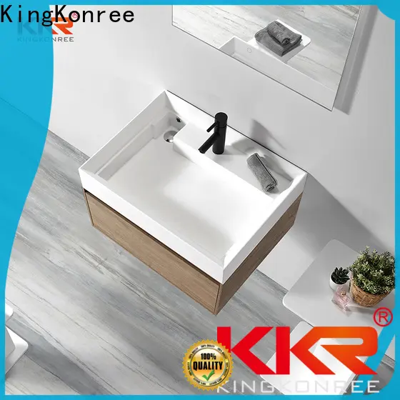KingKonree smooth cabinet below washbasin supplier for hotel 1