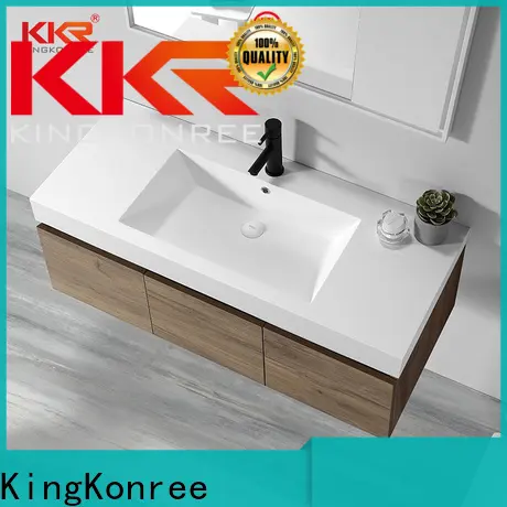 KingKonree acrylic builders basin cabinets design for bathroom 1