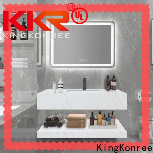 KingKonree trough wall mounted sink supplier for hotel 1