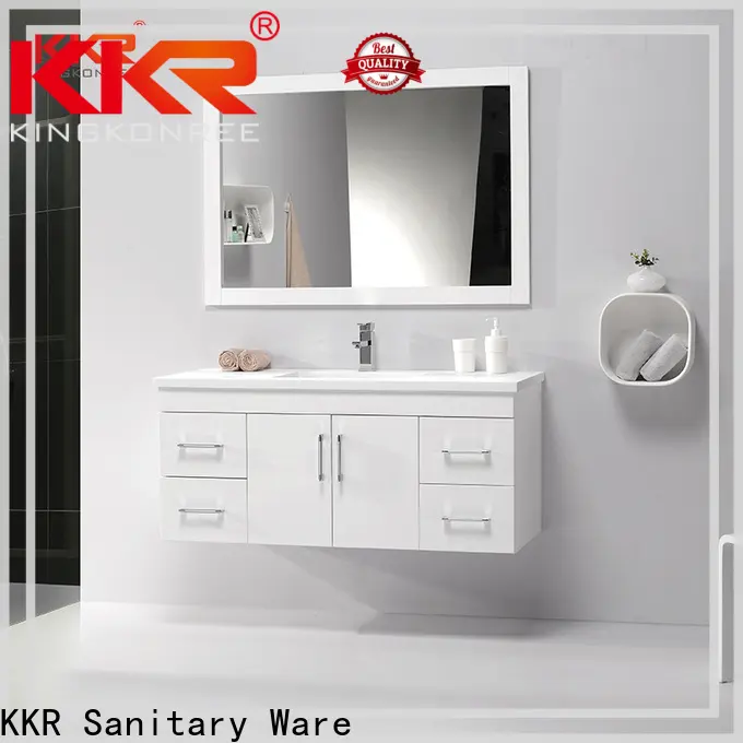 durable bathroom vanity cabinet customized for motel 1
