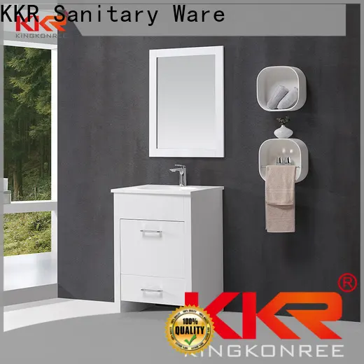 KingKonree elegant floating bathroom cabinet manufacturer for home 1